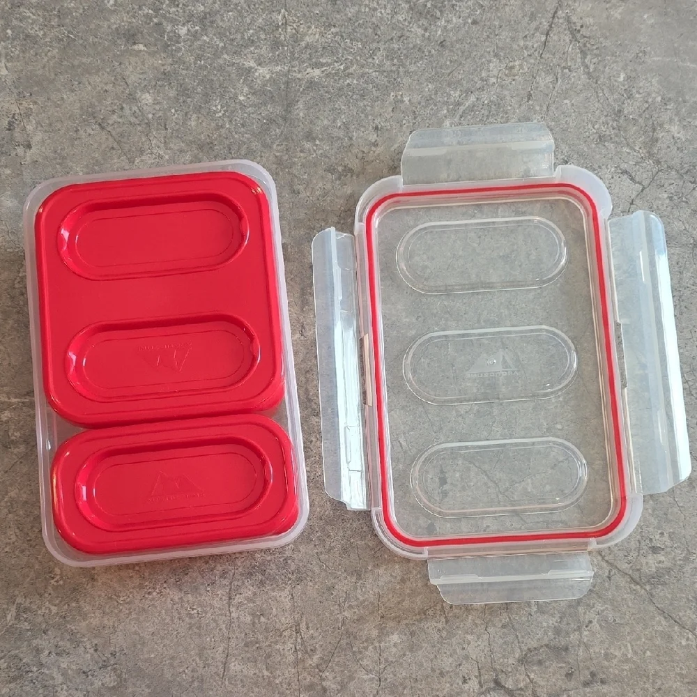 (J39) Pink Kitchen Food Storage Solution
